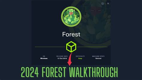 Hackthebox Forest Walkthrough
