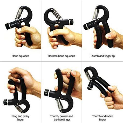 Hand Gripper Weight Chart