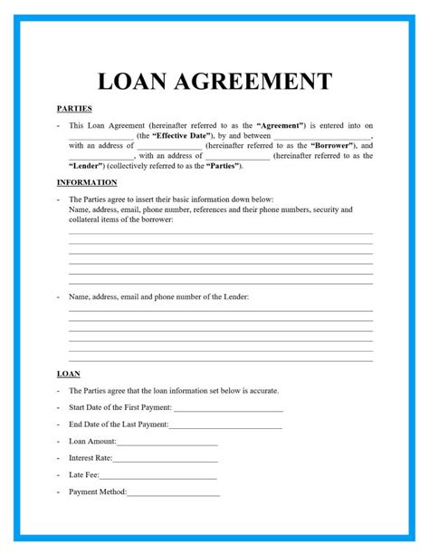 hard money loan document