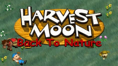 Gameplay Harvest Moon Back to Nature Bahasa Indonesia
