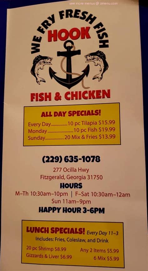 Hooks Fish and Chicken in Georgia