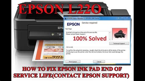 Cara Menggunakan Resetter L220 pada Printer Epson L220