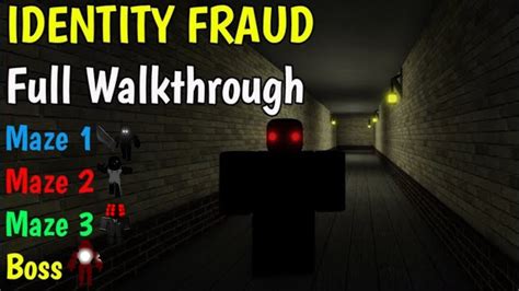 Identity Fraud Roblox Walkthrough