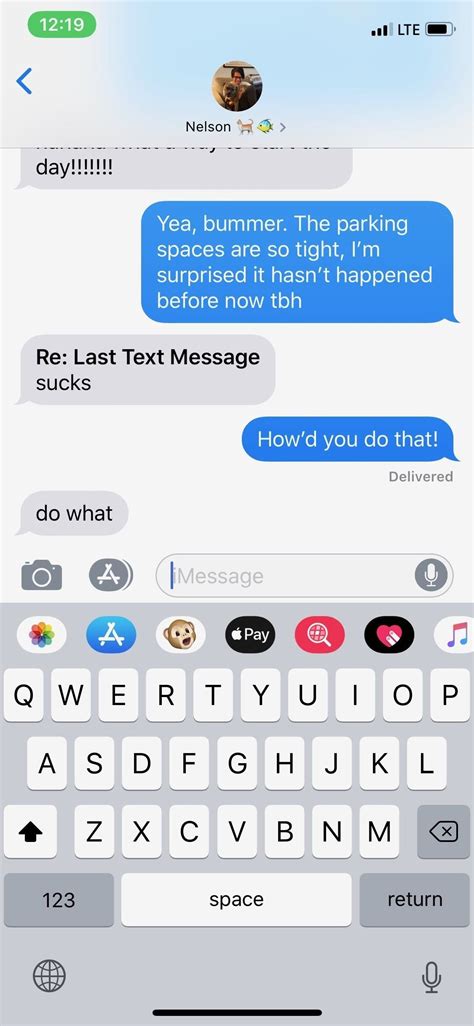 imessage bolding text missing