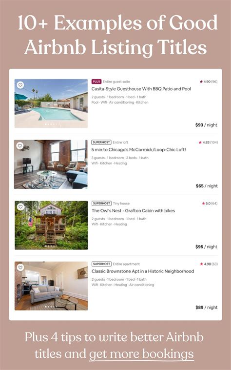improve airbnb listing