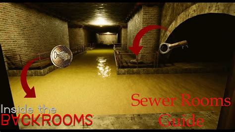 Inside The Backrooms Sewer Walkthrough