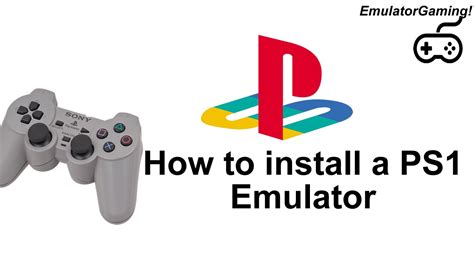 instal emulator ps1