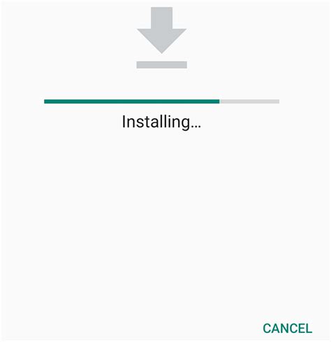 installing an app on android