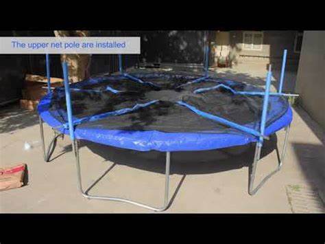 installing trampoline pole