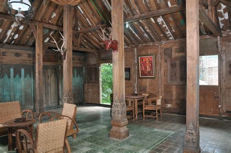 desain interior rumah jawa kuno