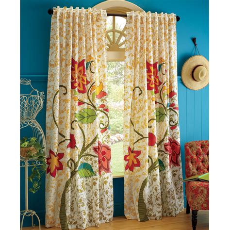 Interiors by Design Bold Print Curtains