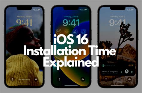 iOS 16.4 Installation Time