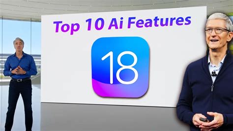 iOS 18 AI Features