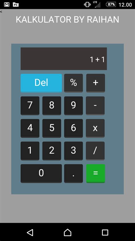 Kelebihan Aplikasi Kalkulator
