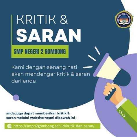 kritik dan saran