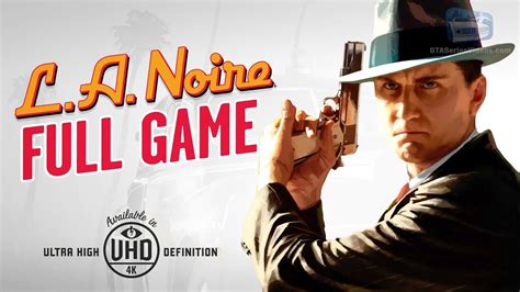 La Noire Ps4 Walkthrough