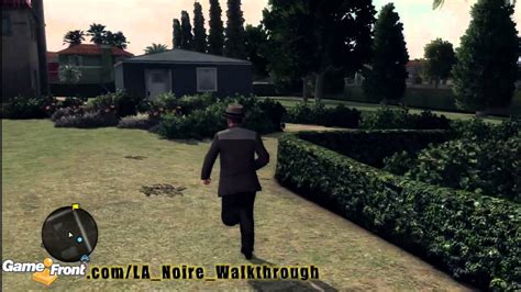 La Noire Trophy Walkthrough