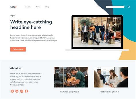 Landing Page Template