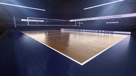 Lapangan Voli Indoor