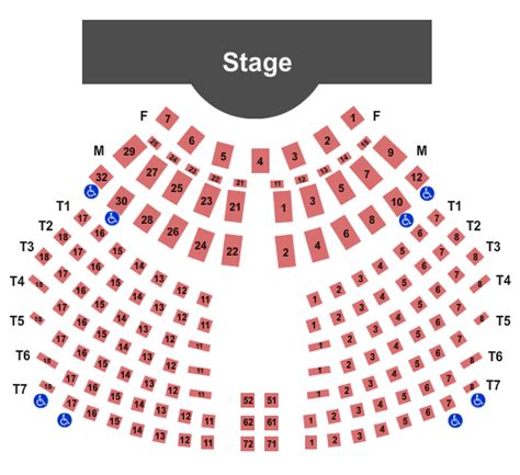 Legacy Dinner Theater Seating Chart