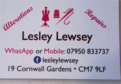 lesley lewsey repairs and alterations