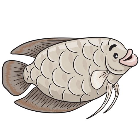 Logo Ikan Gurame Minimalis