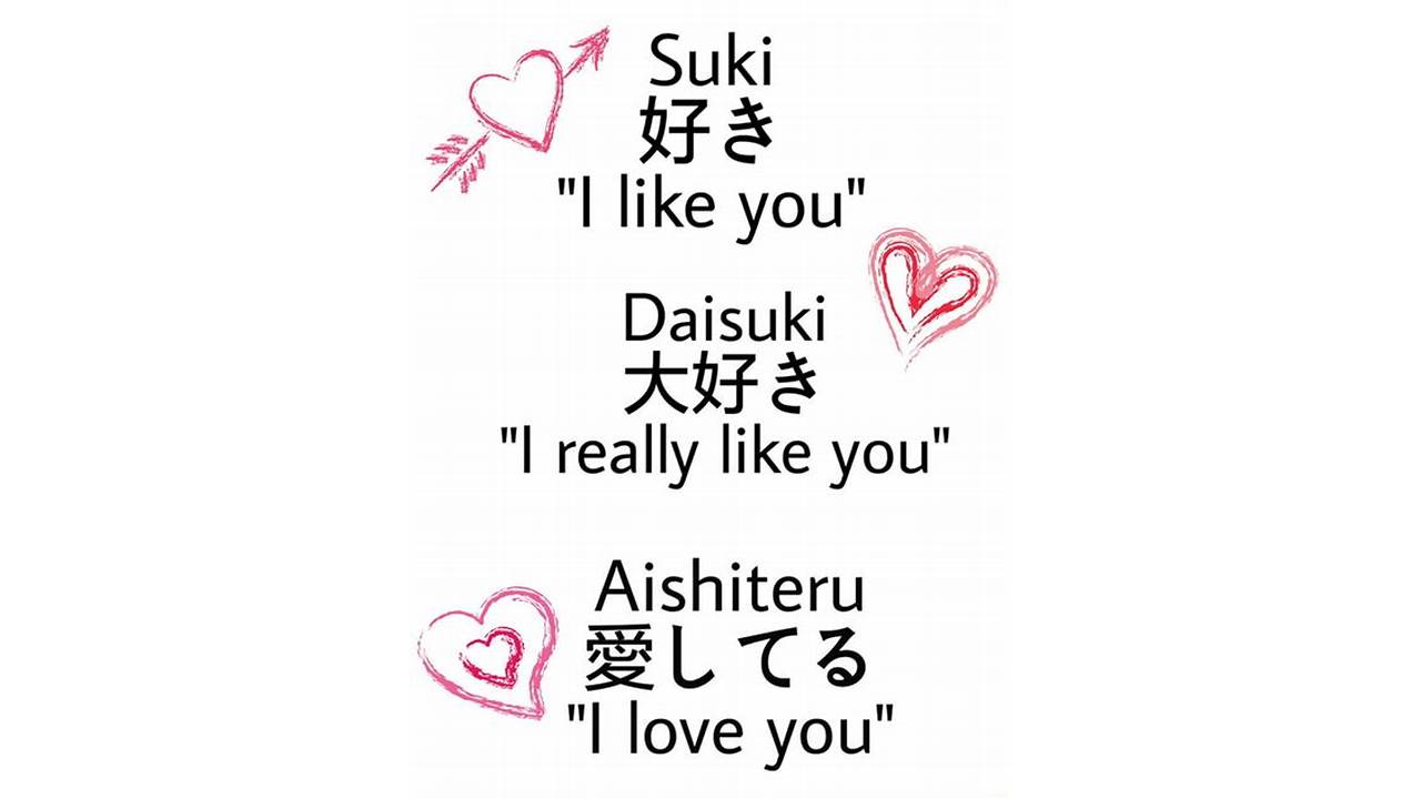 love japanese language