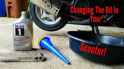 M Scooter Oil Change
