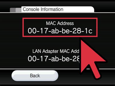 mac address