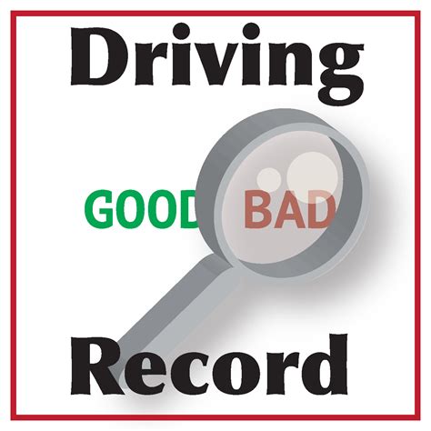 maintain a good driving record