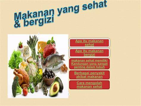 makanan bergizi