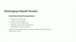 mandi teratur