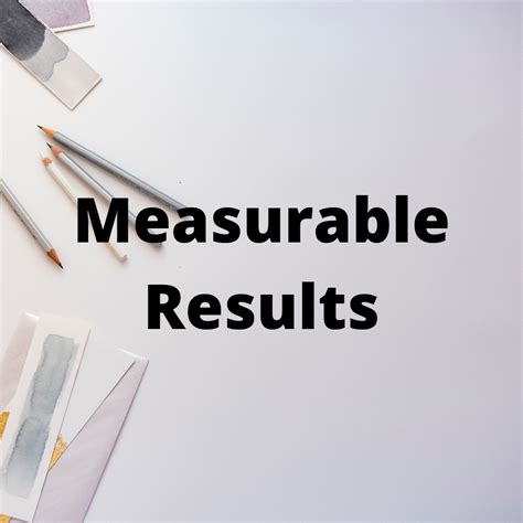 Measurable Results Image