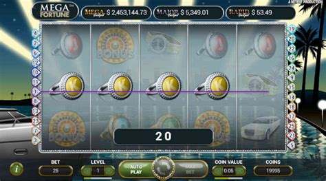 Mega Fortune luxury jackpot slot