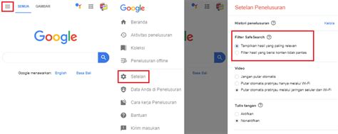 Mematikan Safesearch di Google