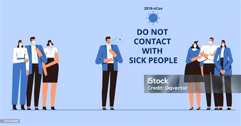 Menghindari kontak dengan orang yang sakit