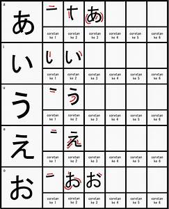 menulis huruf kanji 2