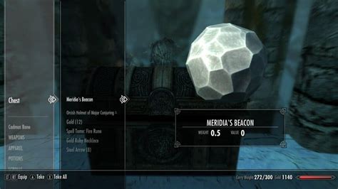 Meridia S Beacon Walkthrough