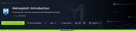 Metasploit Introduction Tryhackme Walkthrough