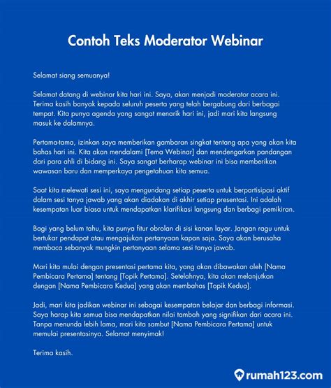 Moderator Seminar