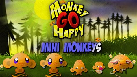 Monkey Go Happy Mini Monkeys Walkthrough