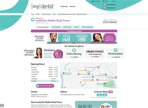 mydentist, Rodden Road, Frome