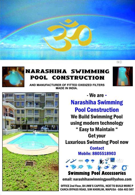 narashiha swimming pool construction