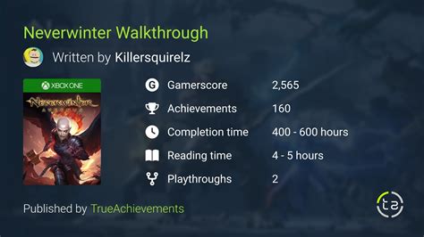 Neverwinter Online Walkthrough