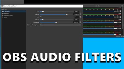 obs audio filters