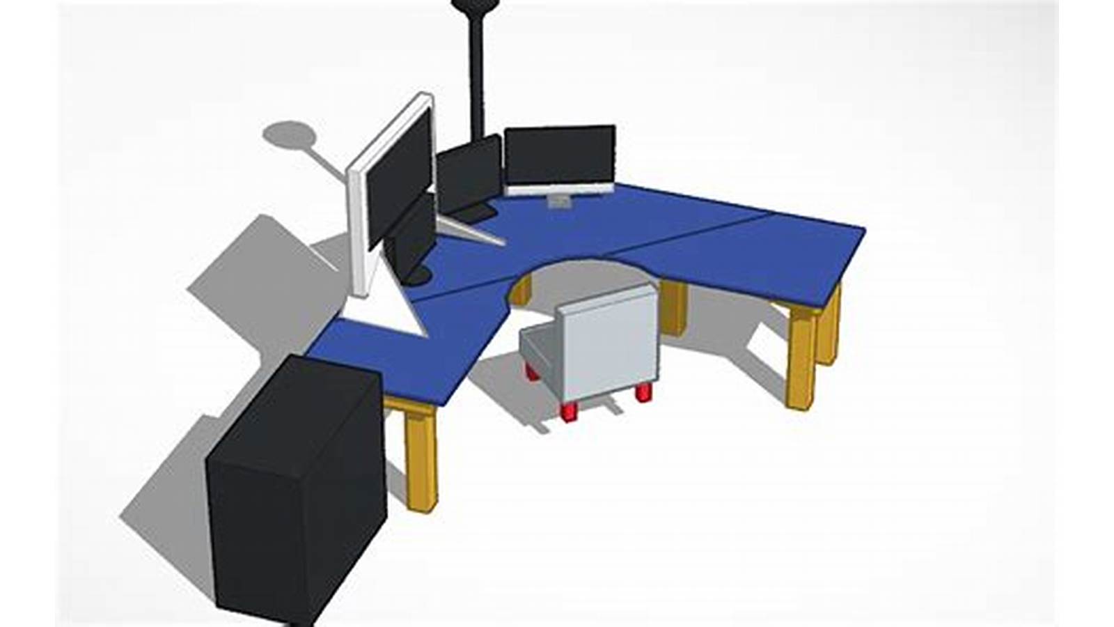 office layout tinkercad