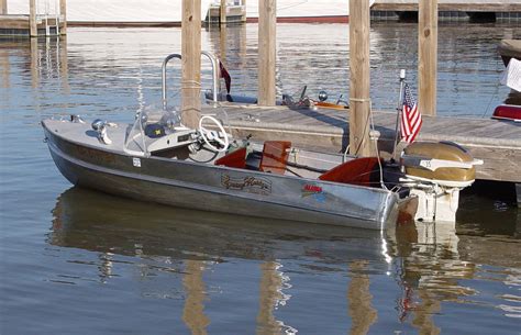 Old Aluminum Fishing Boats Image