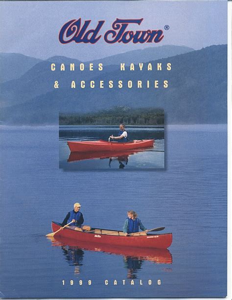 Old Town Canoe Catalog