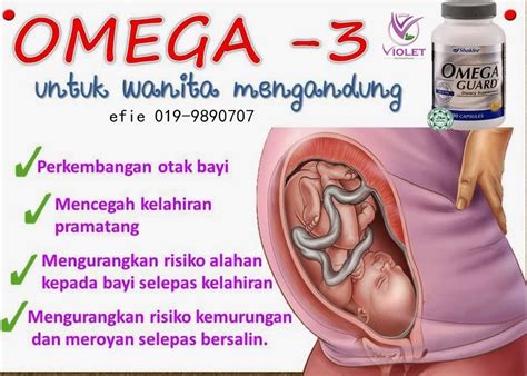 Omega-3 untuk ibu hamil