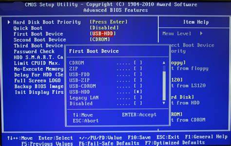Konfigurasi Sistem Operasi BIOS